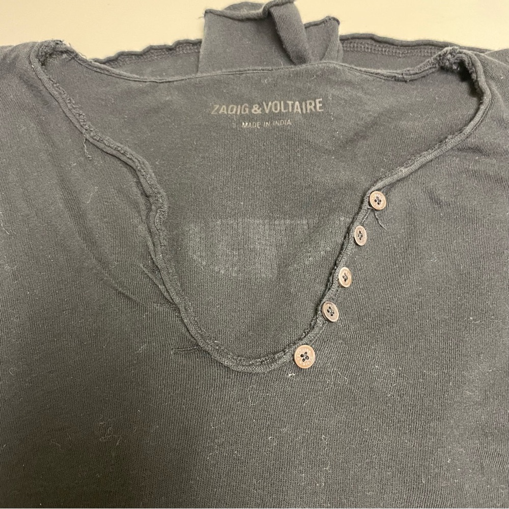 ZADIG & VOLTAIRE Strass Camo Skull Long Sleeve - Picture 3 of 4